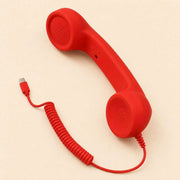 Retro Telephone Handset – USB-C Anti-Radiation Cell Phone Receiver